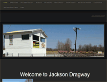 Tablet Screenshot of jacksondragway.com